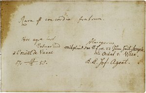 Album für einen Freimaurer (Johann Georg Kronauer)