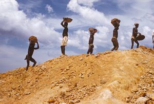 Columbitabbau, Nigeria, Afrika