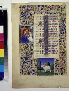 Vollseite: Kalenderseite für März von Erich Lessing