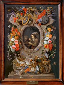 Die Seifenblasen, das Medaillon von Teniers von Erich Lessing