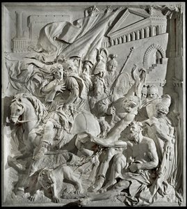 Treffen zwischen Alexander dem Großen und Diogenes von Erich Lessing