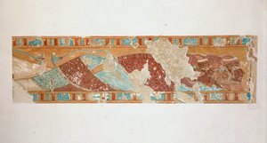 Syrer kriechen zu Füßen von Amenophis III