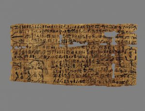 Talisman gegen Fieber, aus Deir el-Medineh, 20. Dynastie von Erich Lessing