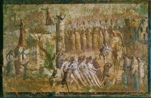 Das Trojanische Pferd vor Troja