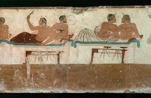 Das Begräbnisbankett