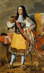 Ein Standartenträger von Erich Lessing