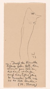 Karikaturale Figur