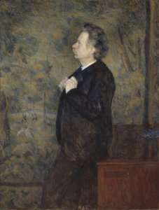 Porträt von Edvard Grieg von Erik Theodor Werenskiold