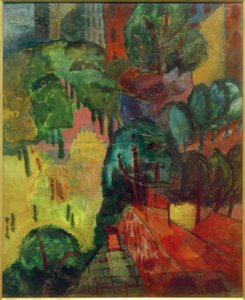 Pariser Stadtlandschaft von Erma Bossi