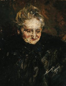Porträt der Mutter von Ermenegildo Agazzi