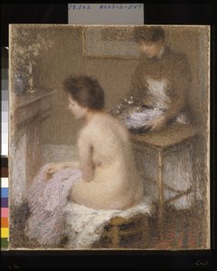 Nach dem Bad von Ernest Joseph Laurent
