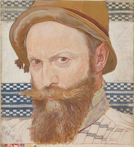 Selbstporträt, 1911 von Ernest Bieler