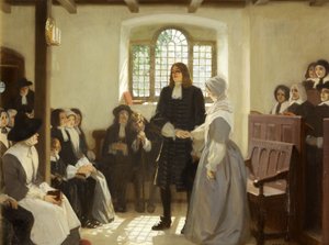 Die Hochzeit von William Penn und Hannah Callowhill