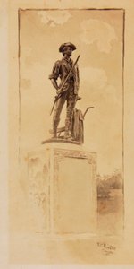 Das Minuteman-Denkmal von Ernest C. Peixotto