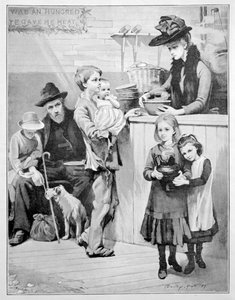 Ein helfender Engel, 1889