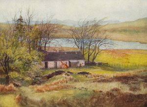 Das Haus des Försters am Loch Wee