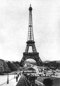 Der Eiffelturm vom Trocadero, Paris, 1931 von Ernest Flammarion