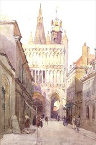 Notre Dame, Dijon 1897 von Ernest George