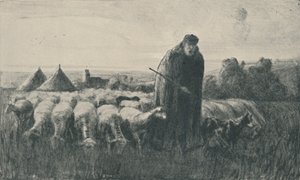 Der Picardie-Schäfer, 1919 von Ernest George Beach
