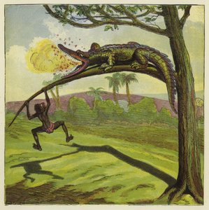 Krokodil von Ernest Henry Griset