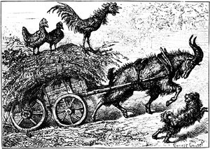 Illustration aus dem Kinderbuch Little Bo-Peep, ca. 1880