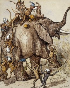 Affenkapriolen von Ernest Henry Griset