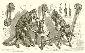 Der Fuchs und der Storch