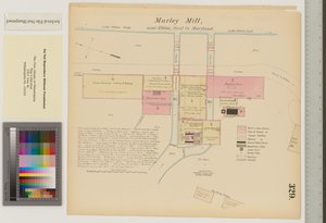 Marley Mill, Little Elkton Creek, Maryland, Hexamer General Surveys, 1867