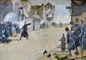 Paul Deroulede in der Schlacht von Montbeliard