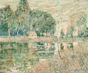 Flusslandschaft von Ernest Lawson