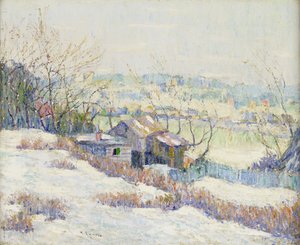 Oberer Harlem River von Ernest Lawson