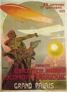 Der erste Salon de la locomotion aérienne
