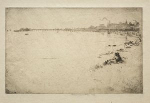 Der Pier von Ernest Stephen Lumsden