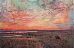 Der Campo (Farblithographie)