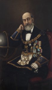 John Morant Hervey, Großsekretär, 1875 von Ernest de Cleichen von Tettenborn
