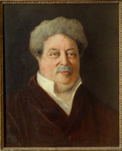 Porträt von Alexandre Dumas Père (1802-1870)