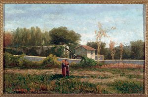 Landschaft auf dem Land, Italien