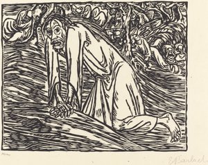 Christus in Gethsemane, 1919 von Ernst Barlach