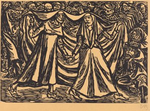 Der Totentanz II von Ernst Barlach