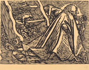 Der göttliche Bettler, 1921 von Ernst Barlach