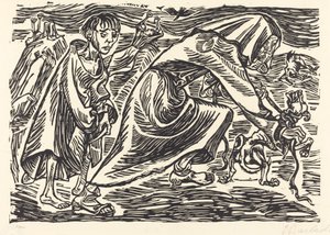 Der Hundefänger von Ernst Barlach
