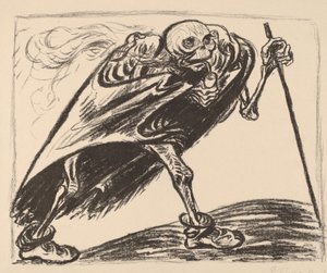 Wandernder Tod, 1923 von Ernst Barlach