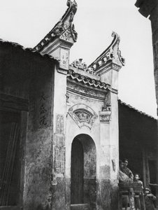 Hunan, Hauseingang von Ernst Boerschmann