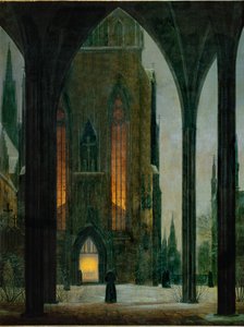 Kathedrale im Winter
