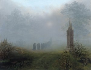 Prozession im Nebel, 1828