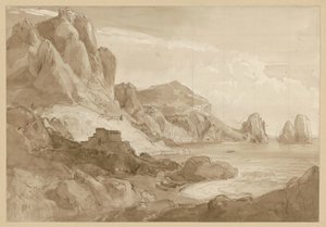 Südküste von Capri mit den Faraglioni von Ernst Fries