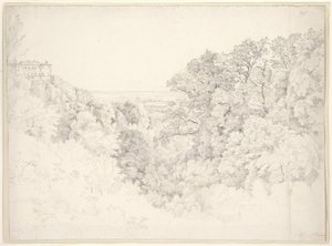 Blick von Ariccia bei Albano von Ernst Fries