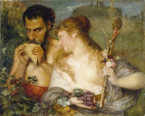 Nymphe und Faun, 1878