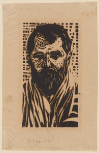 Bärtiger Alter von Ernst Ludwig Kirchner