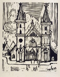 Basler Münster von Ernst Ludwig Kirchner